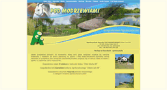Desktop Screenshot of podmodrzewiami.pl